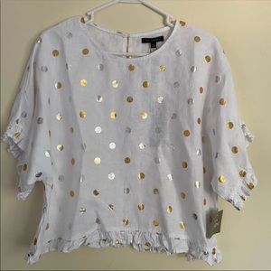 For Cynthia Polka Dot Top